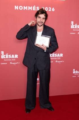 Cesar Nominees Dinner - Paris Antoine Chevrollier attends the Cesar Nominees Dinner (Dîner des Nommés) held at Fouquet’s in Paris, France on February 9, 2026, in honor of the nominees of the 51st Cesar Ceremony Photo by David Boyer ABACAPRESS.COM Paris France  Copyright: xBoyerxDavid ABACAx
