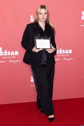 Cesar Nominees Dinner - Paris Anja Verderosa attends the Cesar Nominees Dinner (Dîner des Nommés) held at Fouquet’s in Paris, France on February 9, 2026, in honor of the nominees of the 51st Cesar Ceremony Photo by David Boyer ABACAPRESS.COM Paris France  Copyright: xBoyerxDavid ABACAx