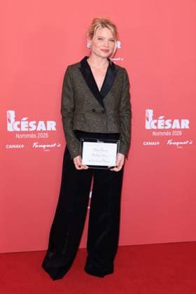 Cesar Nominees Dinner - Paris Mélanie Thierry attends the Cesar Nominees Dinner (Dîner des Nommés) held at Fouquet’s in Paris, France on February 9, 2026, in honor of the nominees of the 51st Cesar Ceremony Photo by David Boyer ABACAPRESS.COM Paris France  Copyright: xBoyerxDavid ABACAx
