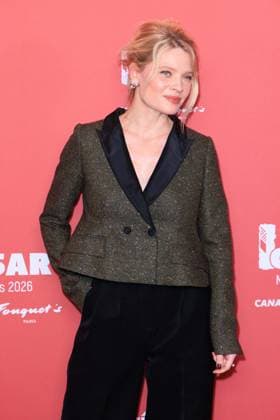 Cesar Nominees Dinner - Paris Mélanie Thierry attends the Cesar Nominees Dinner (Dîner des Nommés) held at Fouquet’s in Paris, France on February 9, 2026, in honor of the nominees of the 51st Cesar Ceremony Photo by David Boyer ABACAPRESS.COM Paris France  Copyright: xBoyerxDavid ABACAx