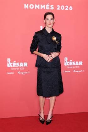 Cesar Nominees Dinner - Paris Suzanne Lindon attends the Cesar Nominees Dinner (Dîner des Nommés) held at Fouquet’s in Paris, France on February 9, 2026, in honor of the nominees of the 51st Cesar Ceremony Photo by David Boyer ABACAPRESS.COM Paris France  Copyright: xBoyerxDavid ABACAx