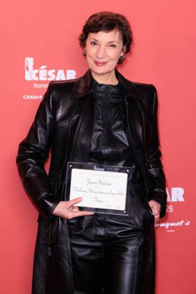 Cesar Nominees Dinner - Paris Jeanne Balibar attends the Cesar Nominees Dinner (Dîner des Nommés) held at Fouquet’s in Paris, France on February 9, 2026, in honor of the nominees of the 51st Cesar Ceremony Photo by David Boyer ABACAPRESS.COM Paris France  Copyright: xBoyerxDavid ABACAx
