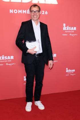 Cesar Nominees Dinner - Paris Dominik Moll attends the Cesar Nominees Dinner (Dîner des Nommés) held at Fouquet’s in Paris, France on February 9, 2026, in honor of the nominees of the 51st Cesar Ceremony Photo by David Boyer ABACAPRESS.COM Paris France  Copyright: xBoyerxDavid ABACAx