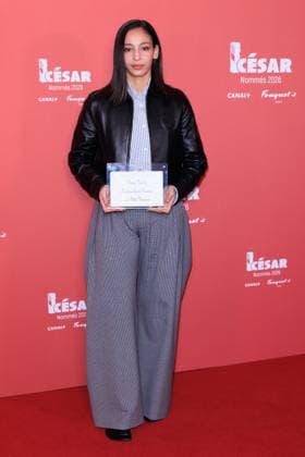 Cesar Nominees Dinner - Paris Nadia Melliti attends the Cesar Nominees Dinner (Dîner des Nommés) held at Fouquet’s in Paris, France on February 9, 2026, in honor of the nominees of the 51st Cesar Ceremony Photo by David Boyer ABACAPRESS.COM Paris France  Copyright: xBoyerxDavid ABACAx