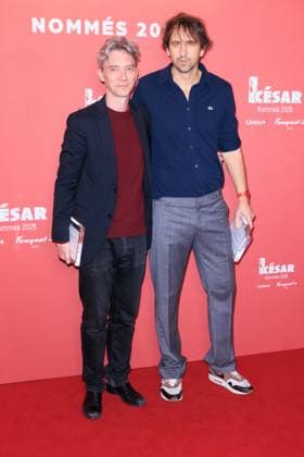 Cesar Nominees Dinner - Paris Swann Arlaud and Stéphane Demoustier attend the Cesar Nominees Dinner (Dîner des Nommés) held at Fouquet’s in Paris, France on February 9, 2026, in honor of the nominees of the 51st Cesar Ceremony Photo by David Boyer ABACAPRESS.COM Paris France  Copyright: xBoyerxDavid ABACAx