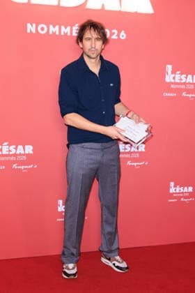 Cesar Nominees Dinner - Paris Stéphane Demoustier attends the Cesar Nominees Dinner (Dîner des Nommés) held at Fouquet’s in Paris, France on February 9, 2026, in honor of the nominees of the 51st Cesar Ceremony Photo by David Boyer ABACAPRESS.COM Paris France  Copyright: xBoyerxDavid ABACAx