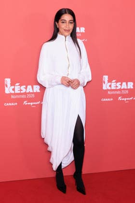 Cesar Nominees Dinner - Paris Leïla Bekhti attends the Cesar Nominees Dinner (Dîner des Nommés) held at Fouquet’s in Paris, France on February 9, 2026, in honor of the nominees of the 51st Cesar Ceremony Photo by David Boyer ABACAPRESS.COM Paris France  Copyright: xBoyerxDavid ABACAx