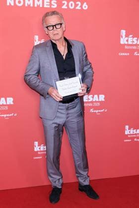 Cesar Nominees Dinner - Paris Franck Dubosc attends the Cesar Nominees Dinner (Dîner des Nommés) held at Fouquet’s in Paris, France on February 9, 2026, in honor of the nominees of the 51st Cesar Ceremony Photo by David Boyer ABACAPRESS.COM Paris France  Copyright: xBoyerxDavid ABACAx