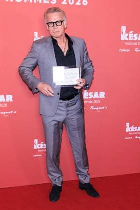 Cesar Nominees Dinner - Paris Franck Dubosc attends the Cesar Nominees Dinner (Dîner des Nommés) held at Fouquet’s in Paris, France on February 9, 2026, in honor of the nominees of the 51st Cesar Ceremony Photo by David Boyer ABACAPRESS.COM Paris France  Copyright: xBoyerxDavid ABACAx