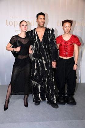Simone Kowalski, Eliob Demofike and Myat Magatomi at the cinema preview for season 21 of Germany s Next Topmodel by Heidi Klum at Zoo Palast Berlin, 09 02 2026 Foto:xN.xKubelkax xFuturexImagex gntm_6249