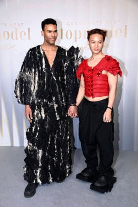 Eliob Demofike and Myat Magatomi at the cinema preview for season 21 of Germany s Next Topmodel by Heidi Klum at Zoo Palast Berlin, 09 02 2026 Foto:xN.xKubelkax xFuturexImagex gntm_6250