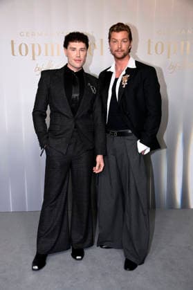 David Lovric and Kim Tränka at the cinema preview for season 21 of Germany s Next Topmodel by Heidi Klum at Zoo Palast Berlin, 09 02 2026 Foto:xN.xKubelkax xFuturexImagex gntm_6263