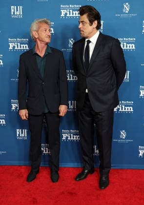 41st Santa Barbara International Film Festival: iHammond Cinema Vanguard Award at The Arlington Theatre Featuring: Sean Penn, Benicio del Toro Where: Los Angeles, California, United States When: 09 Feb 2026 Credit: Faye s Vision Cover Images EDITORIAL USE ONLY. NOT FOR USE BY NEWSPAPERS BASED IN THE UK. Copyright: xx coverimg55451506