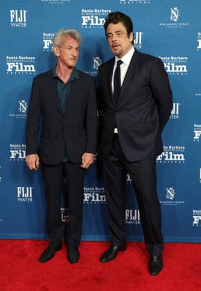 41st Santa Barbara International Film Festival: iHammond Cinema Vanguard Award at The Arlington Theatre Featuring: Sean Penn, Benicio del Toro Where: Los Angeles, California, United States When: 09 Feb 2026 Credit: Faye s Vision Cover Images EDITORIAL USE ONLY. NOT FOR USE BY NEWSPAPERS BASED IN THE UK. Copyright: xx coverimg55451507