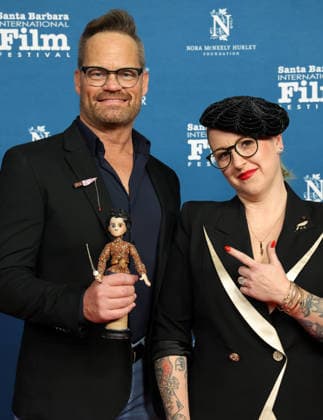 41st Santa Barbara International Film Festival: iHammond Cinema Vanguard Award at The Arlington Theatre Featuring: Dan Lund, Taryn Stickrath-Hutt Where: Los Angeles, California, United States When: 09 Feb 2026 Credit: Faye s Vision Cover Images EDITORIAL USE ONLY. NOT FOR USE BY NEWSPAPERS BASED IN THE UK. Copyright: xx coverimg55451426