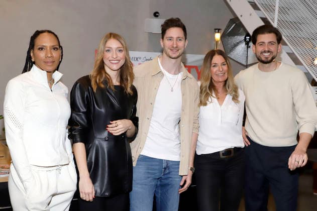 Barbara Becker, Nora Dietrich, Doc Felix, Bettina Graf and Chris Wackert at the Longevity Thermomix event at kju studio Hamburg, 10 02 2026 Foto:xgbrcix xFuturexImagex longevity_6213
