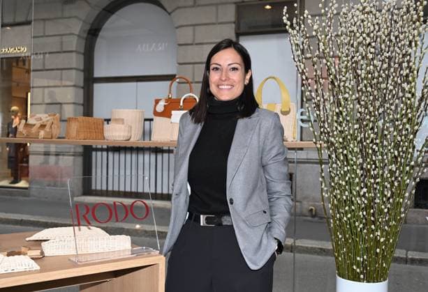 Milan, Italy The Luxury Icons inauguration and presentation at the MonteNapoleone District, the initiative included in the program of the Milan Cortina 2026 Cultural Olympics. In the photo: Annalisa Cardinale director of RODO  Copyright: xNickxZonnax xipa-agency.netx xNickxZonnax IPA_Agency_IPA71223185