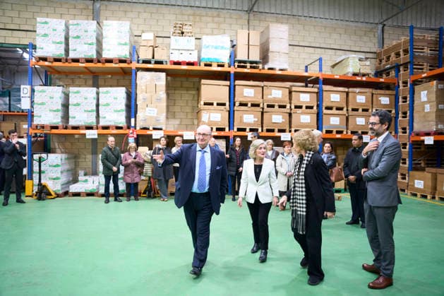 February 10, 2026, Basauri, Basque Country, Spain: Queen Sofia of Spain visits Bizkaia Food Bankining on February 10, 2026 in Basauri, Spain Basauri Spain  - ZUMAg15_ 20260210_zaf_g15_054 Copyright: xJackxAbuinx