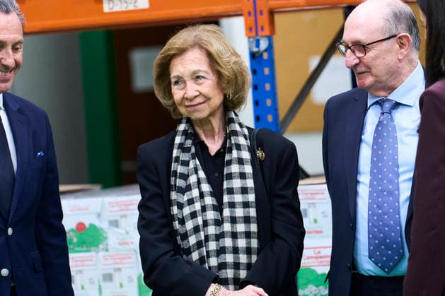 February 10, 2026, Basauri, Basque Country, Spain: Queen Sofia of Spain visits Bizkaia Food Bankining on February 10, 2026 in Basauri, Spain Basauri Spain  - ZUMAg15_ 20260210_zaf_g15_081 Copyright: xJackxAbuinx