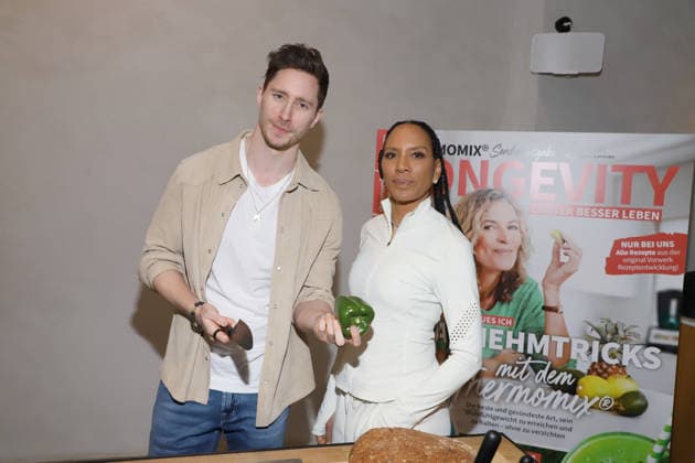 Longevity Thermomix Event Doc Felix, Barbara Becker, Longevity Thermomix Event, kju Studio Hamburg, 10 02 2026 Copyright: xEventpressxBecherx