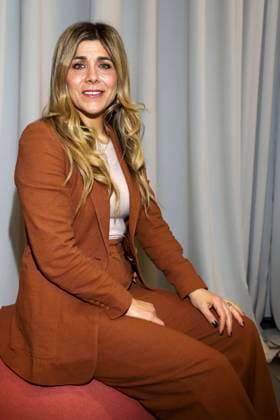 Panagiota Petridou host as a guest at the Koch Vorstellung Longevity and Thermomix event at kju Studio on Tuesday, February 10, 2026 in Hamburg Hamburg Germany