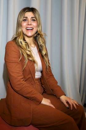 Panagiota Petridou host as a guest at the Koch Vorstellung Longevity and Thermomix event at kju Studio on Tuesday, February 10, 2026 in Hamburg Hamburg Germany
