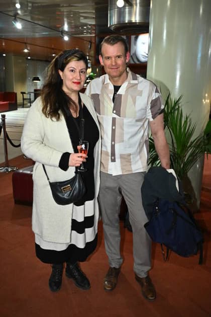 STOCKHOLM, SWEDEN 20260210 Nisti StÃªrk and Alexander Erwik visit Cinemateket for a talk and screening of the film Black Jack STOCKHOLM SWEDEN x10090x  Copyright: xClaudioxBresciani TTx BLACK JACK PA CINEMATEKET 0zML6Gl0g1Y
