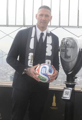 RECORD DATE NOT STATED Marco Materazzi, Kate Barton and Imad Izemrane, light the Empire State Building. (NEW) Marco Materazzi, Kate Barton and Imad Izemrane, light the Empire State Building. February 10, 2026, New York, USA: Marco Materazzi, former soccer player and manager along with Kate Barton, fashion designer and Imad Izemrane, Co-Founder and Chief Executive Officer of N4XT Experiences light the Empire State Building in partnership with N4XT Experiences to kick off New York Fashion Week. Credit: Niyi Fote Thenews2 (Foto: Niyi Fote Thenews2 imago images) Marco Materazzi, Kate Barton and Imad Izemrane, light the Empire State Building. Copyright: xNiyixFotex