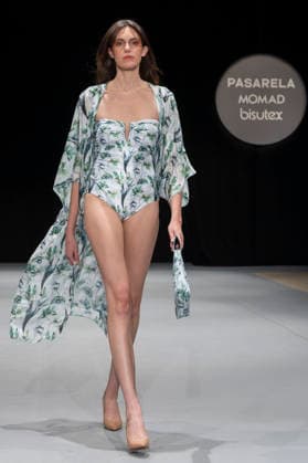 February 10, 2026, Madrid, Madrid, Spain: The model walks the runway at the MOMAD International Fashion Show, wearing designs by students from the ACQUADICOCCO, Madrid School of Fashion Design), Madrid, (02.06.26) Madrid Spain  - ZUMAc312 20260210_zsp_c312_070 Copyright: xOscarxManuelxSanchezx