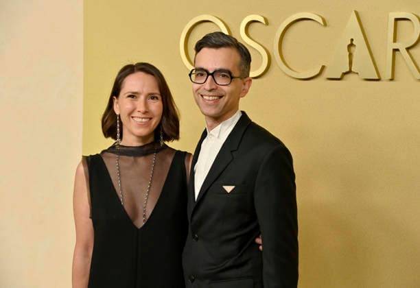 Natalie Musteata and guest attend the 98th annual Oscars nominees luncheon at the Beverly Hilton Hotel in Beverly Hills, California on Tuesday, February 10, 2026.  LAP20260210631 JIMxRUYMEN