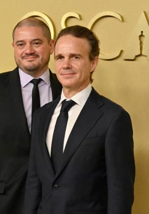 Juan Arredondo and Craig Renaud attend the 98th annual Oscars nominees luncheon at the Beverly Hilton Hotel in Beverly Hills, California on Tuesday, February 10, 2026.  LAP20260210616 JIMxRUYMEN