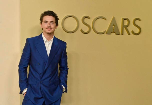 Timothée Chalamet attends the 98th annual Oscars nominees luncheon at the Beverly Hilton Hotel in Beverly Hills, California on Tuesday, February 10, 2026.  LAP20260210668 JIMxRUYMEN