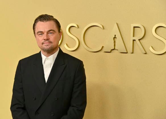 Leonardo DiCaprio attends the 98th annual Oscars nominees luncheon at the Beverly Hilton Hotel in Beverly Hills, California on Tuesday, February 10, 2026.  LAP20260210675 JIMxRUYMEN