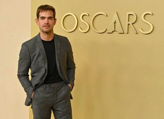 Sam Davis attends the 98th annual Oscars nominees luncheon at the Beverly Hilton Hotel in Beverly Hills, California on Tuesday, February 10, 2026.  LAP20260210700 JIMxRUYMEN