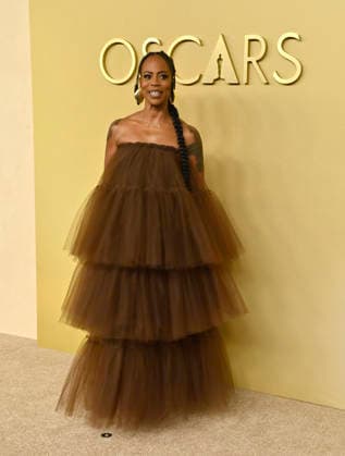 Hannah Beachler attends the 98th annual Oscars nominees luncheon at the Beverly Hilton Hotel in Beverly Hills, California on Tuesday, February 10, 2026.  LAP20260210707 JIMxRUYMEN