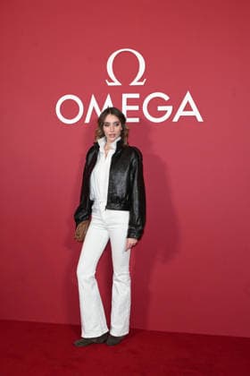 Milan, OMEGA House Milano. Pictured: Zoe Sinopoli  Copyright: xSimonexComix xipa-agency.netx xComi Terenghix IPA_Agency_IPA71243120