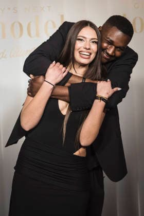 GNTM, preview of season 21 at Zoo Palast, Berlin, 09 02 2026 Xenia Tsilikova and Marvin de Graft at the preview of season 21 of Germany s Next Topmodel by Heidi Klum on 09 02 2026 at Zoopalast Berlin Berlin Zoo Palast Berlin Germany Copyright: xGüntherxDornx
