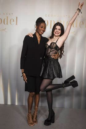 GNTM, preview of season 21 at Zoo Palast, Berlin, 09 02 2026 Toni Dreher Adenuga, Klaudia Giez at the preview of season 21 of Germany s Next Topmodel by Heidi Klum on 09 02 2026 at Zoopalast BerlinToni Dreher Adenuga and Klaudia Giez at the preview of season 21 of Germany s Next Topmodel by Heidi Klum on 09 02 2026 at Zoopalast Berlin Berlin Zoo Palast Copyright: xGüntherxDornx