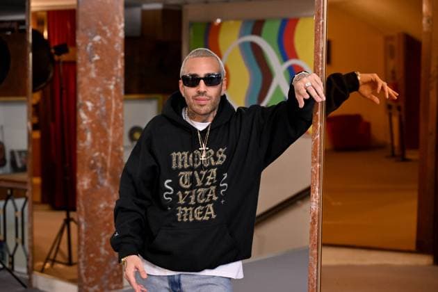 Sanremo: 76th Italian Song Festival. Fourth day of rehearsals. Pictured: Luchè  Copyright: xMaurizioxD Avanzox xipa-agency.netx xMaurizioxDxAvanzox IPA_Agency_IPA71247647