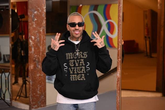 Sanremo: 76th Italian Song Festival. Fourth day of rehearsals. Pictured: Luchè  Copyright: xMaurizioxD Avanzox xipa-agency.netx xMaurizioxDxAvanzox IPA_Agency_IPA71247688