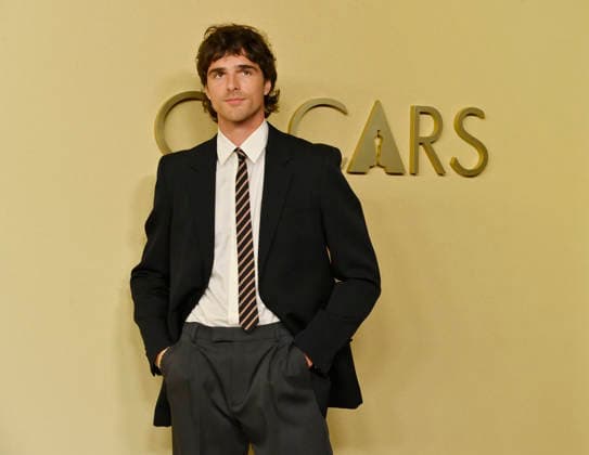 Jacob Elordi attends the 98th annual Oscars nominees luncheon at the Beverly Hilton Hotel in Beverly Hills, California on Tuesday, February 10, 2026.  LAP20260210411 JIMxRUYMEN