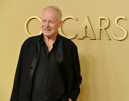 Stellan Skarsgard attends the 98th annual Oscars nominees luncheon at the Beverly Hilton Hotel in Beverly Hills, California on Tuesday, February 10, 2026.  LAP20260210415 JIMxRUYMEN