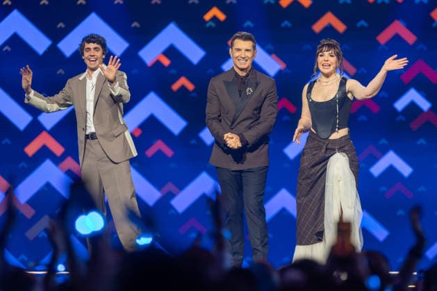 First semifinal of Benidorm Fest 2026 Presenters during the celebration of the first semifinal of Benidorm Fest, on February 10, 2026, in Benidorm, Alicante, Comunidad Valenciana Spain The Benidorm Fest faces its fifth edition, which takes place next February 10, 12 and 14, and that, although it will not serve to choose the representative of Spain in the Eurovision Song Contest after the withdrawal of RTVE for the participation of Israel, will award more prizes for the contestants Joaquín P Espana Copyright: xJoaquinxP.xReinax 7281070