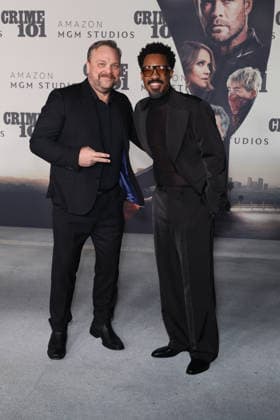 World Premiere Of Amazon MGM Studios Crime 101 in Los Angeles, 10 February 2026 Drew Powell, Corey Hawkins and Chris Hemsworth at the World Premiere Of Amazon MGM Studios Crime 101 held at The United Theater on Broadway at STILE Downtown Los Angeles by Kasa in Los Angeles, California, United States on 10 February 2026., Credit:Xavier Collin Avalon USA, California, Los Angeles  Copyright: xXavierxCollinx xAvalonx 1073882565
