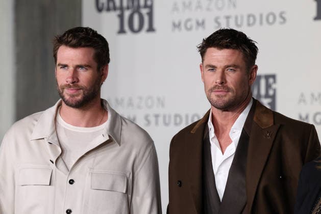 World Premiere Of Amazon MGM Studios Crime 101 in Los Angeles, 10 February 2026 Liam Hemsworth and Chris Hemsworth at the World Premiere Of Amazon MGM Studios Crime 101 held at The United Theater on Broadway at STILE Downtown Los Angeles by Kasa in Los Angeles, California, United States on 10 February 2026., Credit:Xavier Collin Avalon USA, California, Los Angeles  Copyright: xXavierxCollinx xAvalonx 1073883335