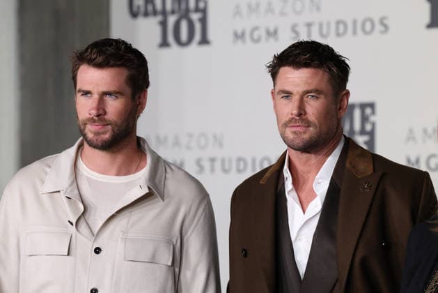 World Premiere Of Amazon MGM Studios Crime 101 in Los Angeles, 10 February 2026 Liam Hemsworth and Chris Hemsworth at the World Premiere Of Amazon MGM Studios Crime 101 held at The United Theater on Broadway at STILE Downtown Los Angeles by Kasa in Los Angeles, California, United States on 10 February 2026., Credit:Xavier Collin Avalon USA, California, Los Angeles  Copyright: xXavierxCollinx xAvalonx 1073883336