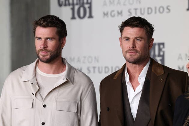 World Premiere Of Amazon MGM Studios Crime 101 in Los Angeles, 10 February 2026 Liam Hemsworth and Chris Hemsworth at the World Premiere Of Amazon MGM Studios Crime 101 held at The United Theater on Broadway at STILE Downtown Los Angeles by Kasa in Los Angeles, California, United States on 10 February 2026., Credit:Xavier Collin Avalon USA, California, Los Angeles  Copyright: xXavierxCollinx xAvalonx 1073883341