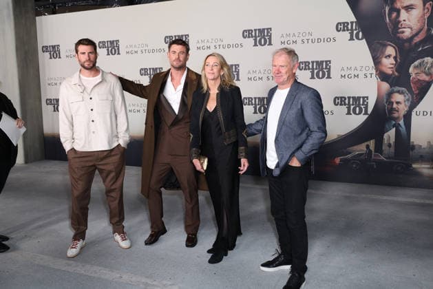 World Premiere Of Amazon MGM Studios Crime 101 in Los Angeles, 10 February 2026 Liam Hemsworth, guest, Halle Berry, Mark Ruffalo and Chris Hemsworth at the World Premiere Of Amazon MGM Studios Crime 101 held at The United Theater on Broadway at STILE Downtown Los Angeles by Kasa in Los Angeles, California, United States on 10 February 2026., Credit:Xavier Collin Avalon USA, California, Los Angeles  Copyright: xXavierxCollinx xAvalonx 1073884206