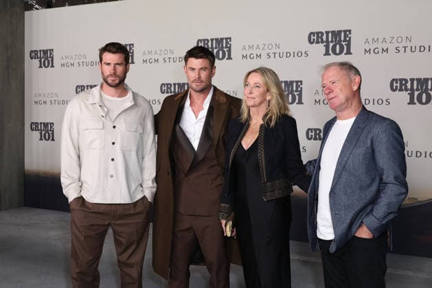 World Premiere Of Amazon MGM Studios Crime 101 in Los Angeles, 10 February 2026 Liam Hemsworth, Chris Hemsworth and guest at the World Premiere Of Amazon MGM Studios Crime 101 held at The United Theater on Broadway at STILE Downtown Los Angeles by Kasa in Los Angeles, California, United States on 10 February 2026., Credit:Xavier Collin Avalon USA, California, Los Angeles  Copyright: xXavierxCollinx xAvalonx 1073884983