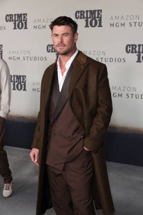World Premiere Of Amazon MGM Studios Crime 101 in Los Angeles, 10 February 2026 Chris Hemsworth at the World Premiere Of Amazon MGM Studios Crime 101 held at The United Theater on Broadway at STILE Downtown Los Angeles by Kasa in Los Angeles, California, United States on 10 February 2026., Credit:Xavier Collin Avalon USA, California, Los Angeles  Copyright: xXavierxCollinx xAvalonx 1073884994